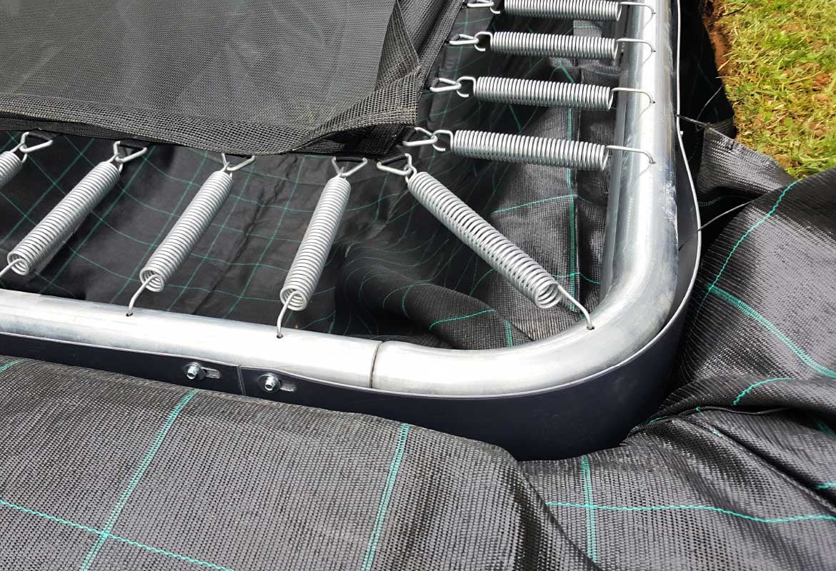 Stepbystep preparation of the pit for your inground trampoline